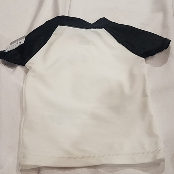 Carter's Girl's Baby Size 6 Months Swimsuit Rashguard Black White Bathing Suit - Picture 6 of 7